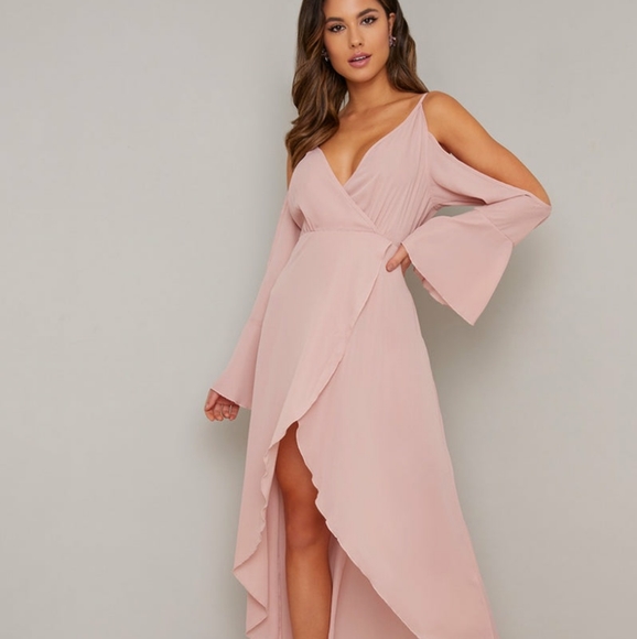 Chi Chi London Dresses & Skirts - Chi Chi London Cold Shoulder High/Low Dress